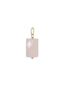 Nola | Charm [roze quartz facet] [ID-630]