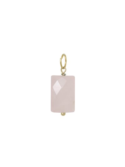 Nola | Charm [roze quartz facet] [ID-630]