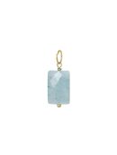 Nola | Charm [aquamarine facet] [ID-631]