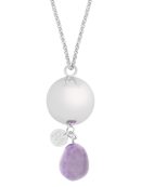 Linn amethyst | Bola zwangerschapsketting [ID-640]