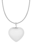 Sofie grey heart | Bola zwangerschapsketting [ID-667]