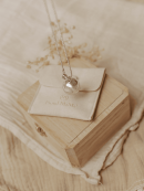 Chloé silver | Bola zwangerschapsketting [ID-675]