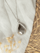 Stilla silver | Bola zwangerschapsketting [ID-577]