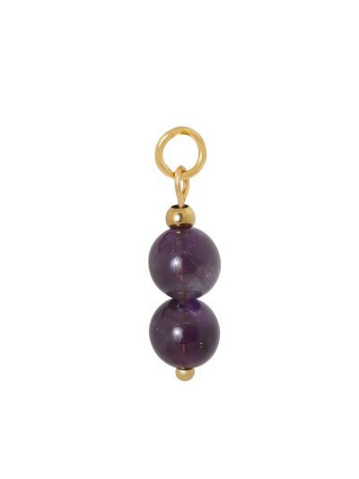 Nola | Charm [amethyst beads] [ID-788]