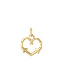 Nola | Charm [ heart fleur de lis] [ID-802]